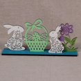 thumbnail image 3 of Decoraciones de Pascua YONGSHENG conejo de madera adorno Tamaño A, 3 of 5
