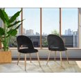 thumbnail image 4 of Sophie Dining Chair, Set of 2, Black, 4 of 7