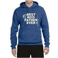 thumbnail image 2 of Wild Bobby, Best Rod Father Ever, Father's Day, Unisex Graphic Hoodie Sweatshirt, Vintage Heather Blue, 3X-Large, 2 of 4