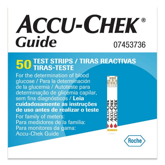 Tiras Accu-Chek Guide - Caja con 50 Piezas