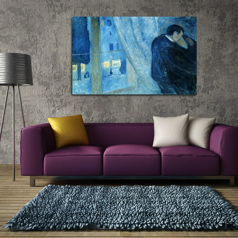  Scream Art Panel Art Poster Interior Edvard Munch