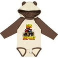 thumbnail image 3 of Inktastic Big Brother Monster Truck Boys Long Sleeve Baby Bodysuit, 3 of 5