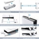 thumbnail image 4 of for PS5 Slim/Pro Game Console Universal Storage Horizontal Stand Optical Drive Version Digital Edition Multi-Function Charging Cooling Base Compatible with ELITE Controller, 4 of 8