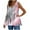 Pink, variant on Womens Tank Top $4.98 Plus Size Sleeveless V-Neck Casual Printed T-shirt Blouse Pink M