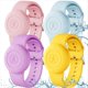 thumbnail image 1 of 4 Piezas para Pulsera Niños Silicona Impermeable Caso Pulsera Niños para AirTags Caso Reloj Banda D, 1 of 5