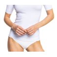 thumbnail image 3 of Roxy Women's Whole Hearted Short Sleve Rashguard White Size Medium, 3 of 3
