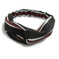 thumbnail image 3 of Women New Simple Fashion Sweet Wild Cross Elastic Chiffon Headband Hair Accessory, 3 of 6