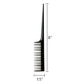 thumbnail image 5 of Equate Styling Comb for Everyday Hair Care, Black, 5 of 6