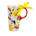 thumbnail image 2 of Cypress Ceramic Travel Cup with Tritan Lid and Gift Ribbon, 17 OZ, No One Fights Alone, 2 of 3