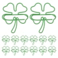 thumbnail image 1 of Shisuyan 30pcs Cute Four-Leaf Clovers Paper Clips Aesthetic Paperclips Office Supplies Decorative Paperclips Multi-Function Paper Clips for Bookmarks Notes Photos, 1 of 9