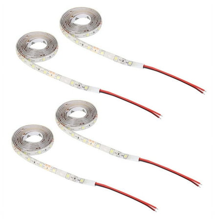 4X 60-3528 SMD Waterproof LED Light Strip DC12V (White)1M,4 x 1M LED Light Strip,White