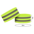 thumbnail image 4 of LJNYFDC Elastic Wristband with Reflective Strip 16Pcs Reflective Sports Wrist Strap High Visibility Stretch Fastener Wrist Arm Ankle Leg Wraps for Night Walking and Running, 4 of 6