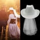 thumbnail image 3 of Sombrero de , sombrero er, ala , , sombrero de vaquero despedida de Colco velo de novia sombrero de vaquero, 3 of 7
