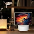 thumbnail image 6 of Fotbe Sunset Surfing Silhouette Pattern Acrylic Night Light Gift with 3 Color ModesTouch-Sensitive LED Lamp Perfect Gift for Mother's Day, Birthday, or Christmas, 6 of 9