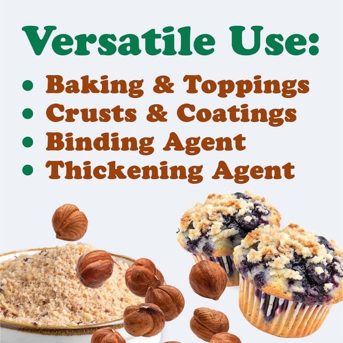 Hazelnut Meal, 2 Pounds – Vegan, Kosher, Bulk – by Food to Live