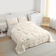 thumbnail image 2 of Manfei Vintage Country Floral Full Size Comforter Sets,Rustic Flower Bedding Comforter Set,Natural Plant Bedding Sets For Teens,Breathable Home Decor Reversible,3pcs, 2 of 7