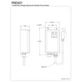 thumbnail image 2 of Kingston Brass PMD401 Trimscape Single Outlet Disposal Power Module, Black, 2 of 2