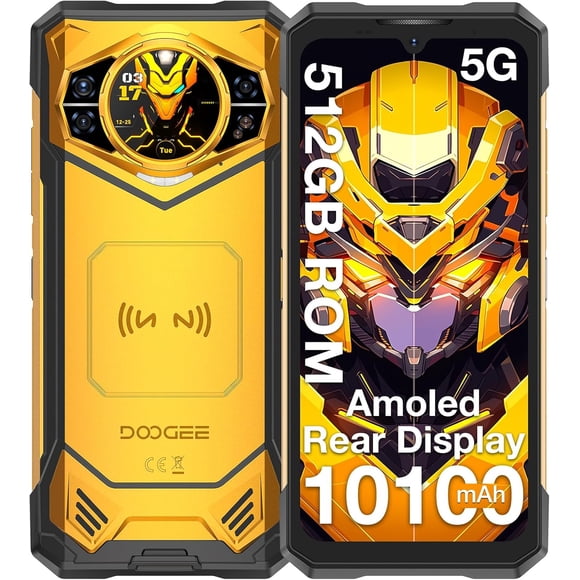 Teléfono móvil DOOGEE S200 X 5G 6.72 pulgadas 32 GB+512 GB 100 MP 10100 mAh