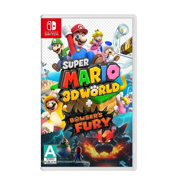 Super Mario Nintendo Switch 3D World + Browser's Fury