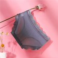 thumbnail image 4 of Panties for Women,Seamless Hipster Underwear Soft Stretch Bikini Briefs Comfortable Everyday Panties,Womens Underwear,Grey,L, 4 of 4