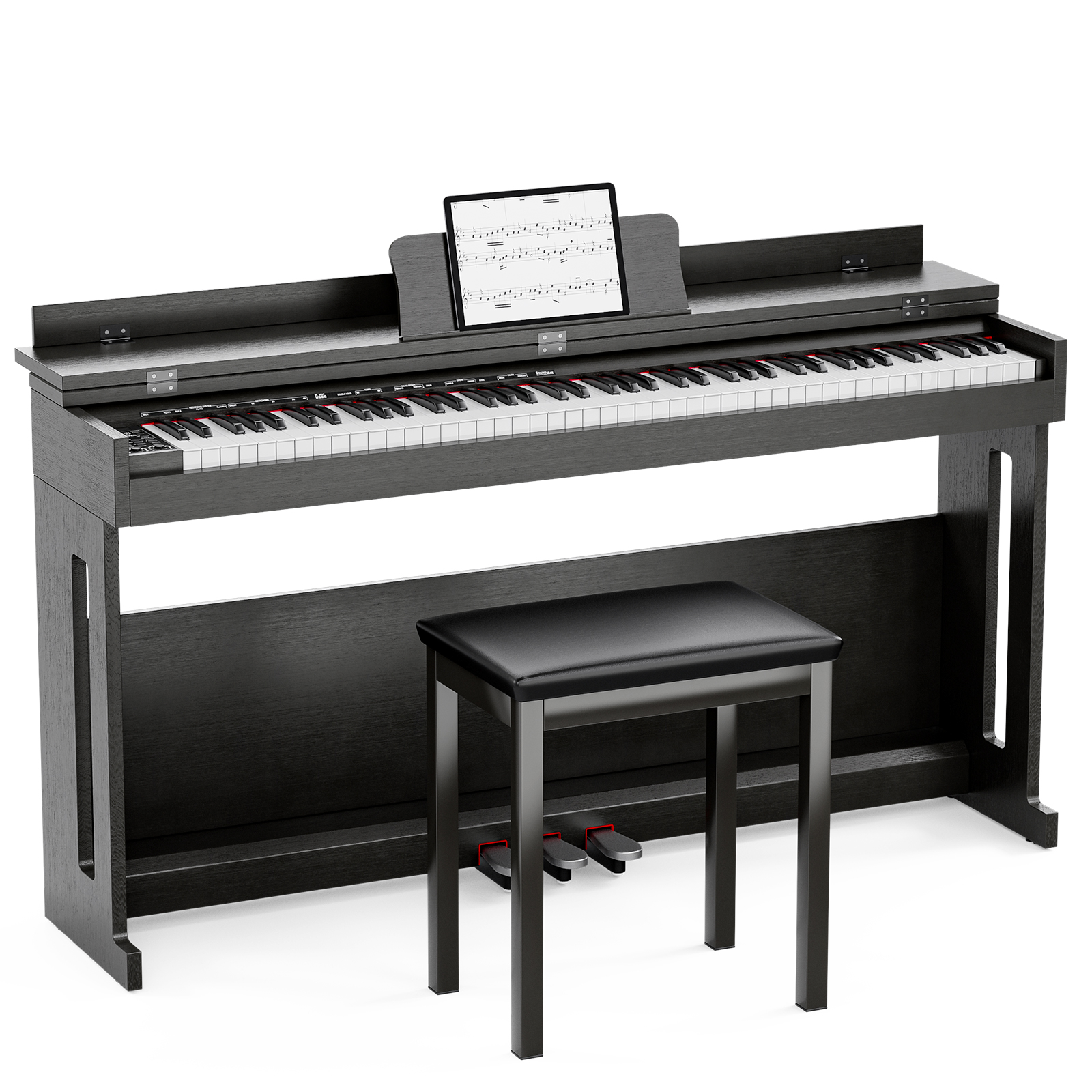 Buy UMOMO UMP716 88 Key Weighted Keyboard Piano with Piano Bench