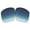 Blue Gradient Polarized, variant on Vonxyz Ice MirrorCoat Polarized Lenses Replacement for Oakley Targetline OO9397 Sunglass