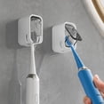 thumbnail image 2 of Portacepillos de Dientes para Baño con Diseño de una Sola Ranura. Dispensador Individual para Viajes Familiares. Gris., 2 of 5