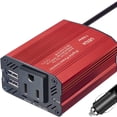 thumbnail image 1 of Car Power Inverter,150W Power Inverter For Car,US Standard 110V, 1 of 5