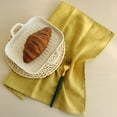 thumbnail image 2 of Serviette à Thé Confortable en Coton Doux Résistant à la Saleté Simple Décorative Lin Mariage Fête Table à Manger Serviette Décor Fournitures Ménagères, 2 of 8