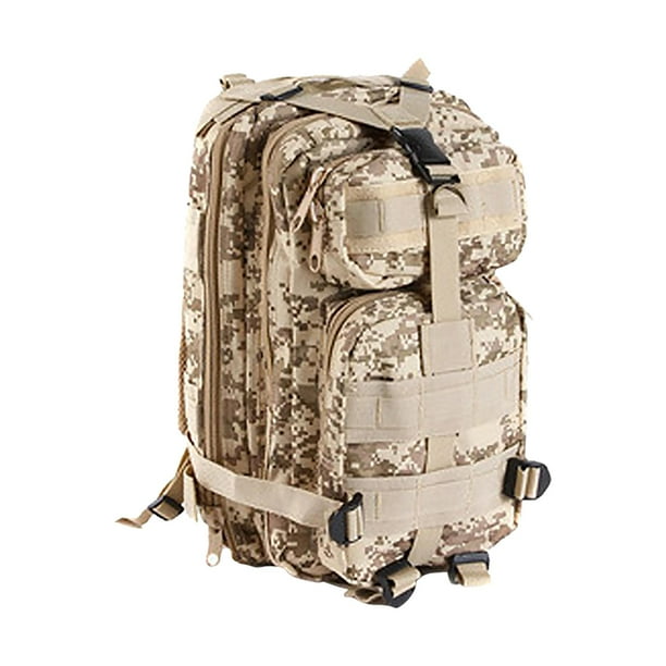 Mochila de senderismo resistente al agua Mochila de supervivencia de aventura de viaje Mochila de 30 l Desert Digital Zulema Mochila de senderismo de caza
