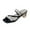 Black, variant on Utoimkio Flat Sandals for Women Summer Summer Outwear Sandals with Thick Heels and Open Toe Slippers
