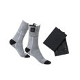 thumbnail image 4 of Calcetines calefactables,Calcetines térmicos eléctricos lavables para hombre y mujer,Calcetines calefactables para acampar,hacer senderismo,esquiar y Ajuste de temperatura gris, 4 of 8