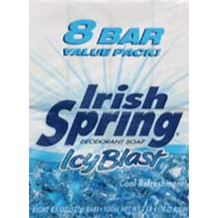 Irish Spring Deodorant Soap Bars, 8 Pack
