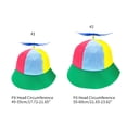 thumbnail image 2 of ROZYARD Lightweight Parents Kids Bucket Hat with Rainbow Windmill Fisherman Hat for Kids, 2 of 16