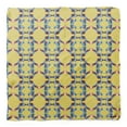 thumbnail image 4 of Bimba Yellow Betta Fish Ocean Printed Pure Silk Scarf Neck Wrap Summer Hair Bandanas For Women 40 x 40 Inches, 4 of 6