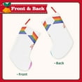 thumbnail image 2 of Salouo LGBT Gnomes Print Christmas Decorations Stockings 1 Pack 18'' Xmas Stockings Holiday Stocking Personalized Farmhouse Decor for Home Family Party Tree, 2 of 7