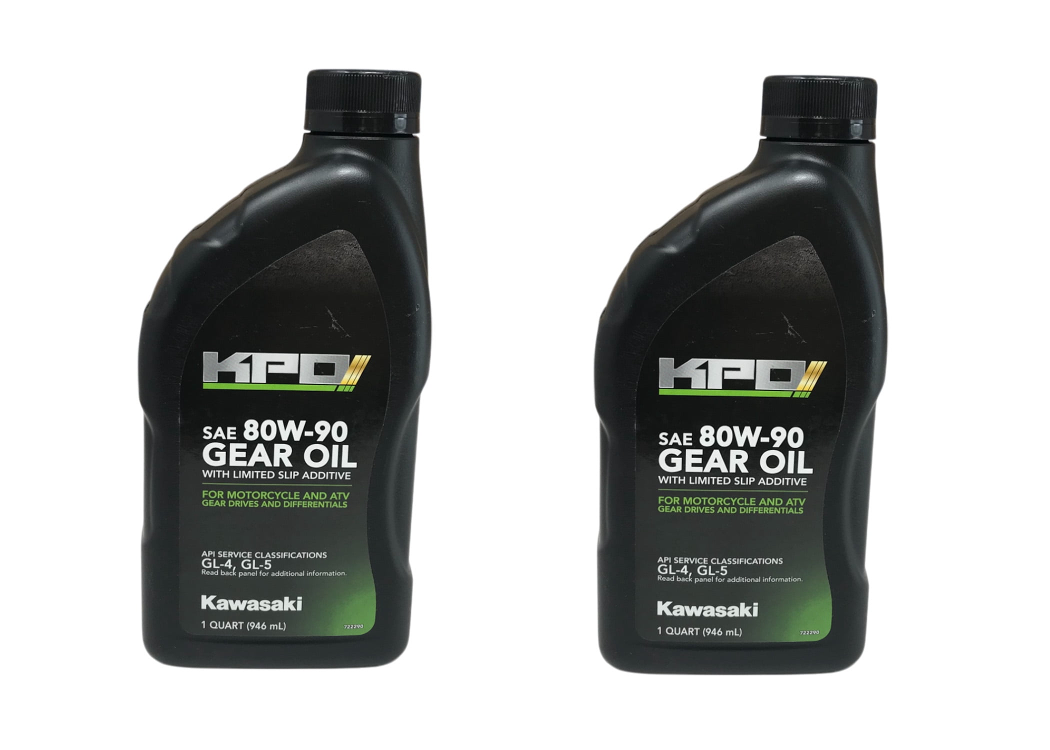 Kawasaki KPO Gear Oil, Limited Slip Additive, 80W-90 Transmission