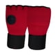 thumbnail image 4 of Vendas de gel para boxeo, protección para guantes interiores y debajo de las manoplas, ajustables para adultos. rojo oscuro, 4 of 8