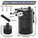 thumbnail image 1 of 300ml Car Oil Catch Reservoir Reservation Can Collection Tank Fluid Filter Kit Cylinder Aluminum Engine Black Accessories, 1 of 1
