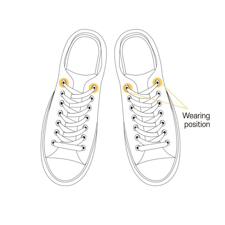 No Tie Shoelace Anchors Laces Lock Clip For - Temu