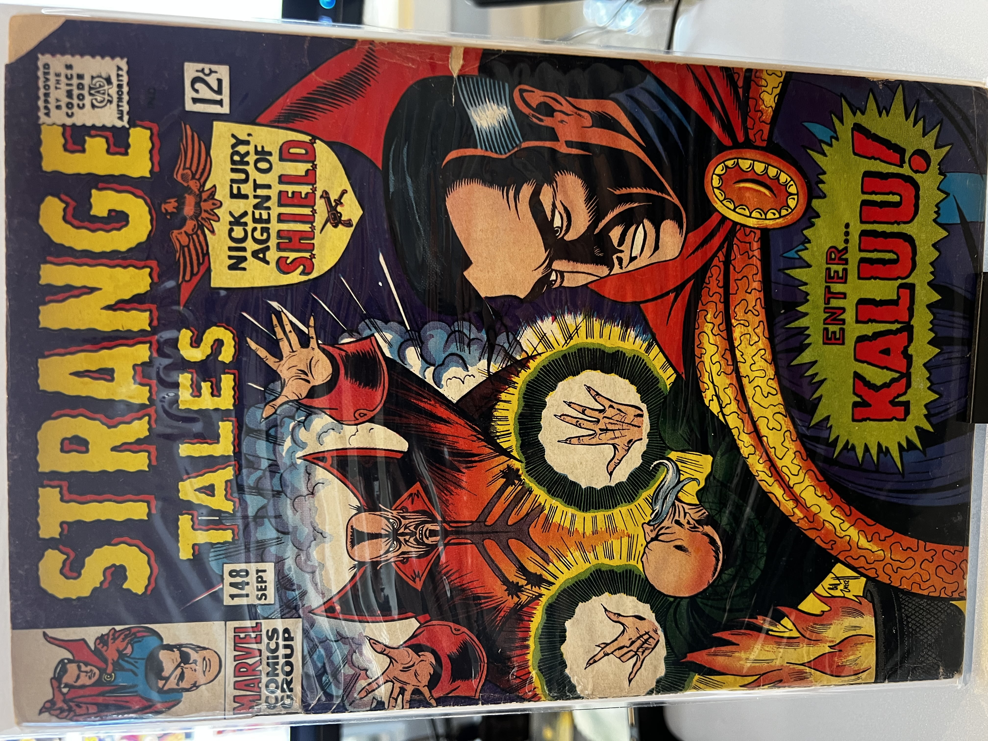 Strange Tales #142 Featuring Doctor Strange Nick Fury VG
