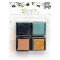 American Crafts A Perfect Match Ink Pads-4/Pkg