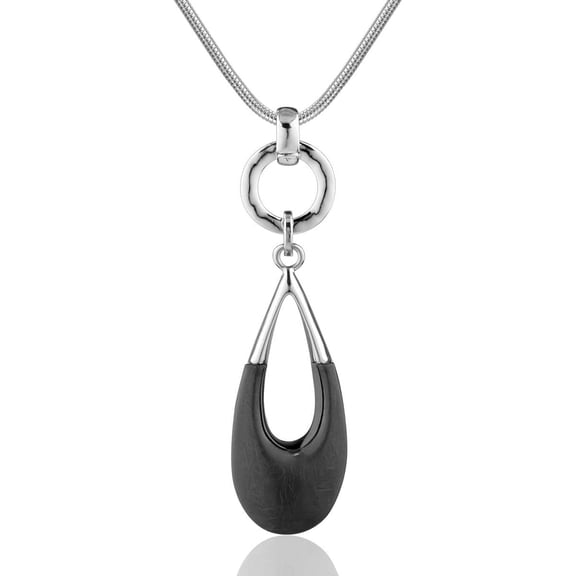 Long Sweater Necklaces for Women Elegant Waterdrop Pendant Layered Y Statement Bohemian Chain Necklace with Gifts Box Fashion Jewelry