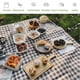 thumbnail image 3 of Manta de picnic de 6.5 x 5 pies para exteriores, extragrande, plegable, para picnic, impermeable, a prueba de arena, para jardín, con asa, para acampar, senderismo, pesca yeacher  Tipo 1, 3 of 6