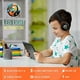 thumbnail image 2 of Auriculares Bluetooth para niños, PowerLocus, inalámbricos, con LED, plegables, con micrófono, limitados de volumen, inalámbricos/cableados, 2 of 3