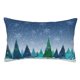thumbnail image 1 of Fotbe Christmas Trees Funda de Almohada Decorativa Estilo Occidental, Lujo en Algodón, Fundas para Almohadas King, Cojín Estampado para Decoración del Hogar-16"x24", 1 of 6