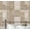 Beige, variant on Patchwork Stitch Print Wallpaper- Asian Style Wall Covering, 25" x 60" Self-Adhesive Vinyl Wallpaper, Decorative Walls Wrap, Easy DIY Wall Covering For Bedroom, Living Spaces- Beige