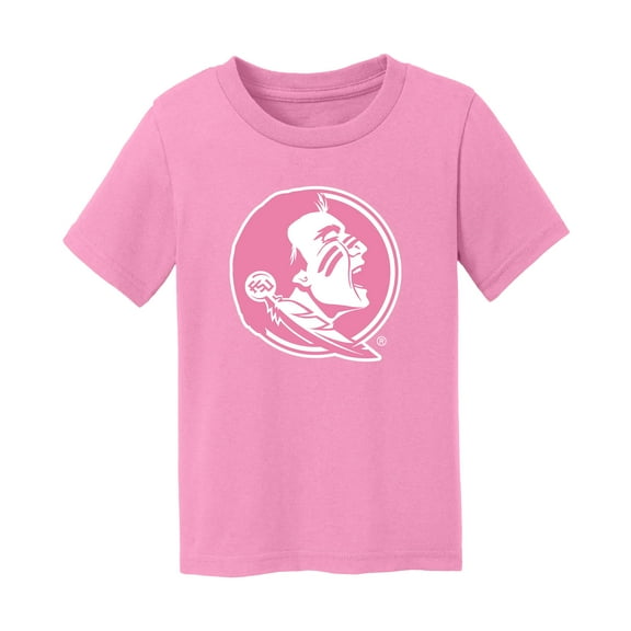 Infant Chad & Jake Pink Florida State Seminoles Primary Logo T-Shirt