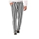 thumbnail image 2 of Pantalones largos de hombre con rayas personalizadas, pantalones de traje con botones y bolsillos, leggings, pantalones casuales, pantalones de licra para hombre, 2 of 6