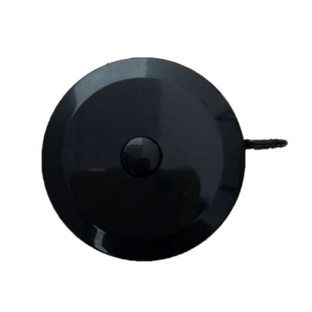 BESTOYARD 2Pcs Round Measure Tape Black Retractable for Accurate Body Waist and Garment Measuring